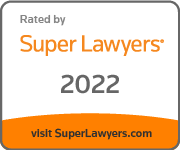 Rated By Super Lawyers 2022 Badge
